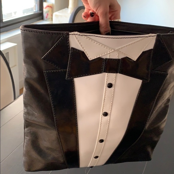 Alice + Olivia Tuxedo Clutch - Picture 5 of 8